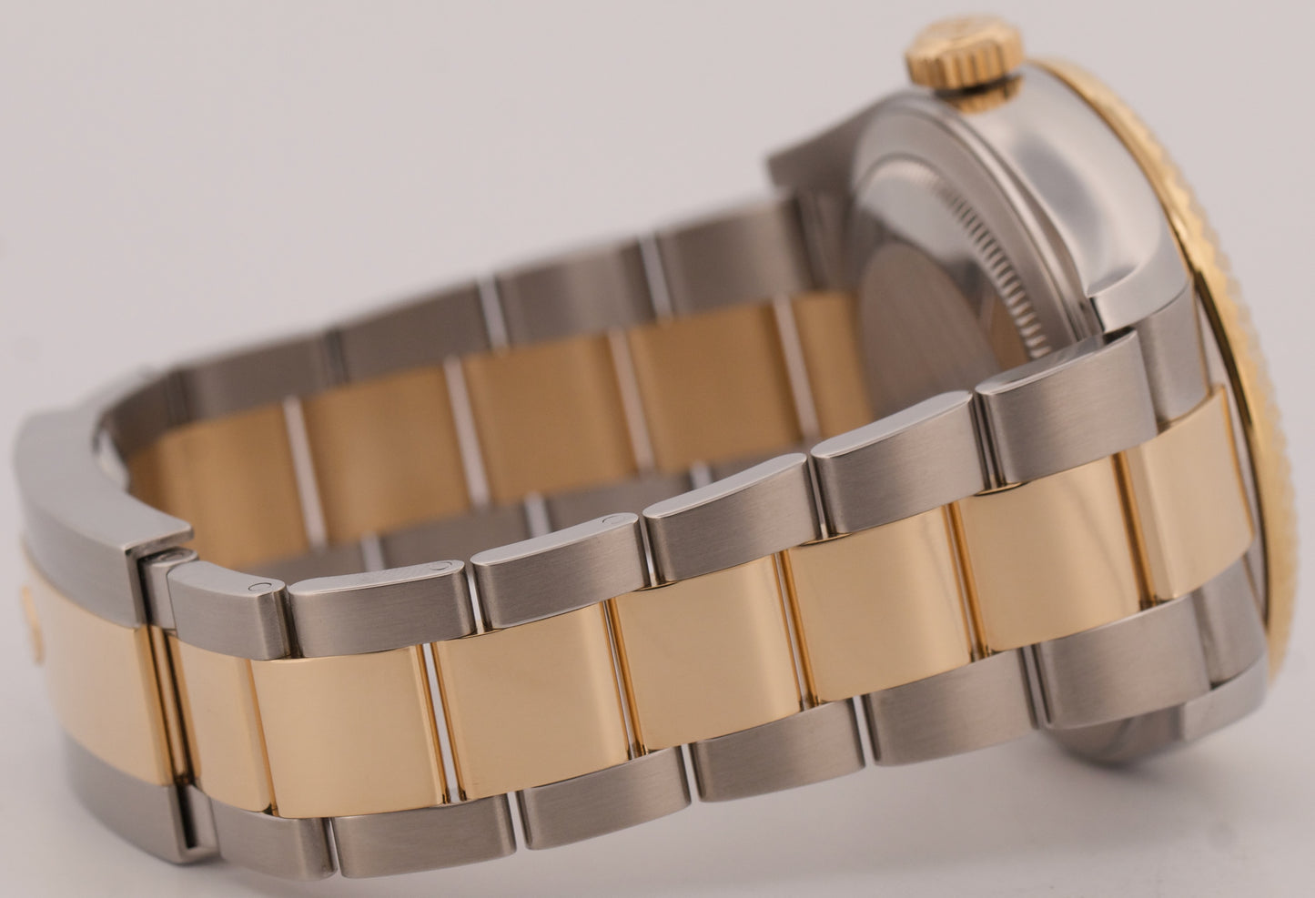 MINT PAPERS Rolex Sky-Dweller WHITE Two-Tone 18K Gold 42mm Oyster 326933 BOX