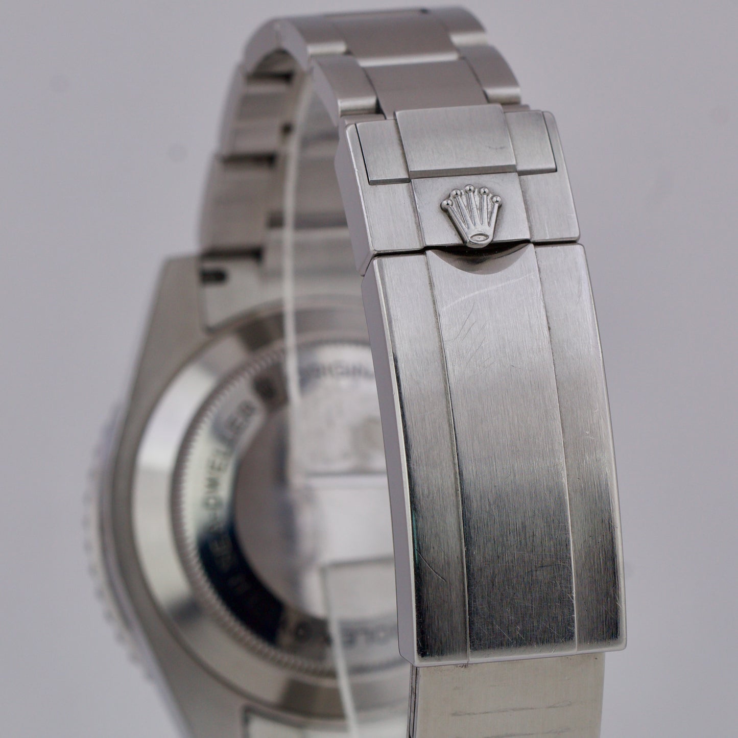 UNPOL. Rolex Sea-Dweller PAPERS 4000 SD4K Black Ceramic Steel 116600 40mm B+P