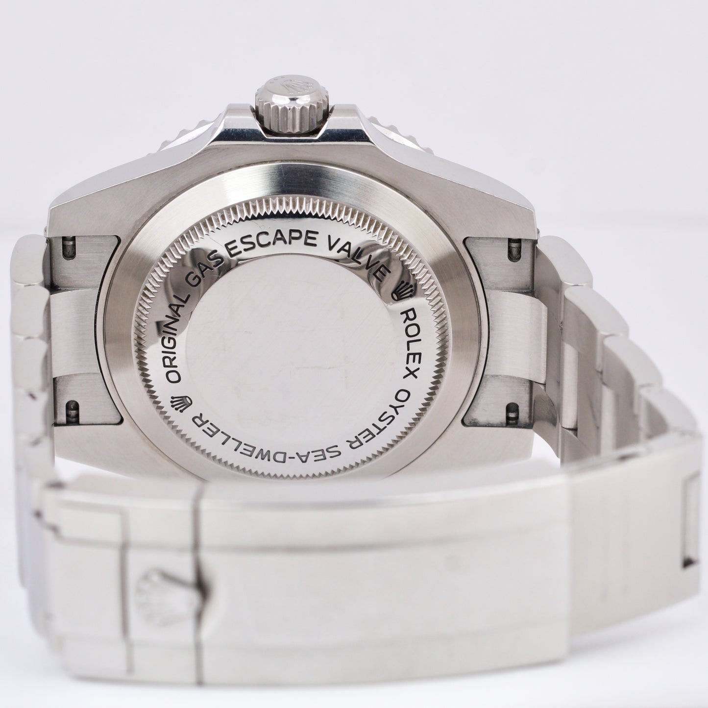 UNPOL. Rolex Sea-Dweller PAPERS 4000 SD4K Black Ceramic Steel 116600 40mm B+P