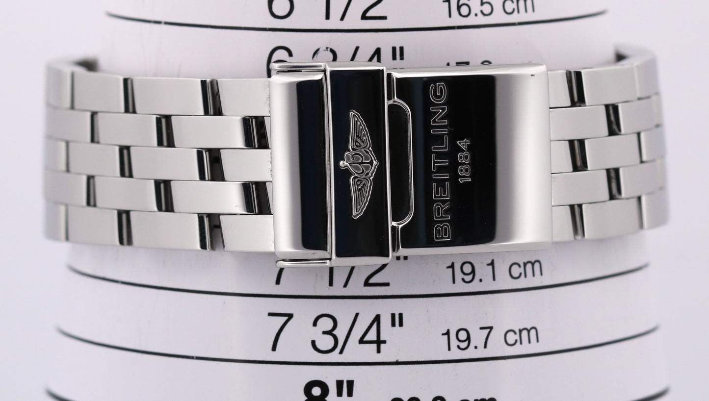 Breitling Chronomat BLACK Stainless Steel Chronograph Automatic 44mm AB0110