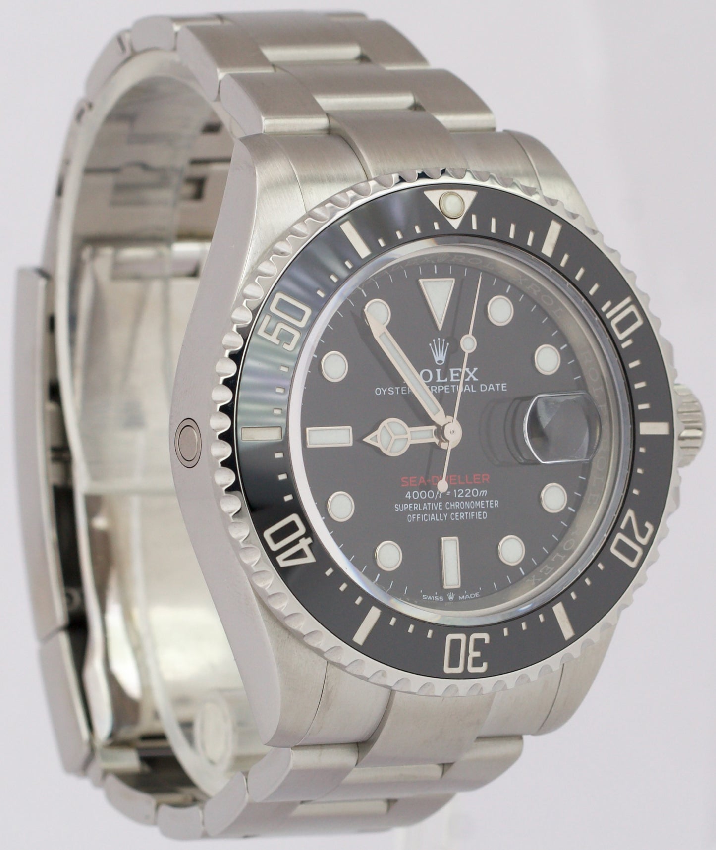 MINT PAPERS Rolex Sea-Dweller 50th-Anniversary BLACK Red 43mm MK2 126600 BOX