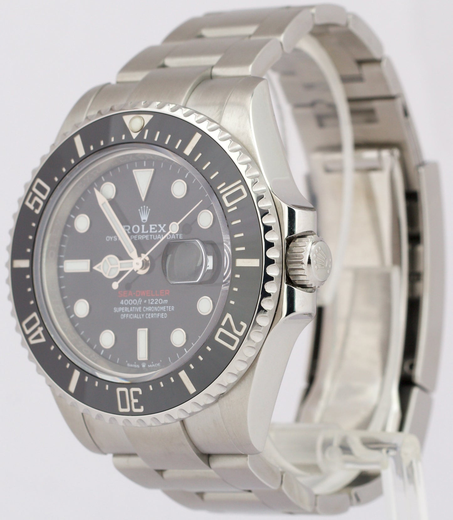MINT PAPERS Rolex Sea-Dweller 50th-Anniversary BLACK Red 43mm MK2 126600 BOX