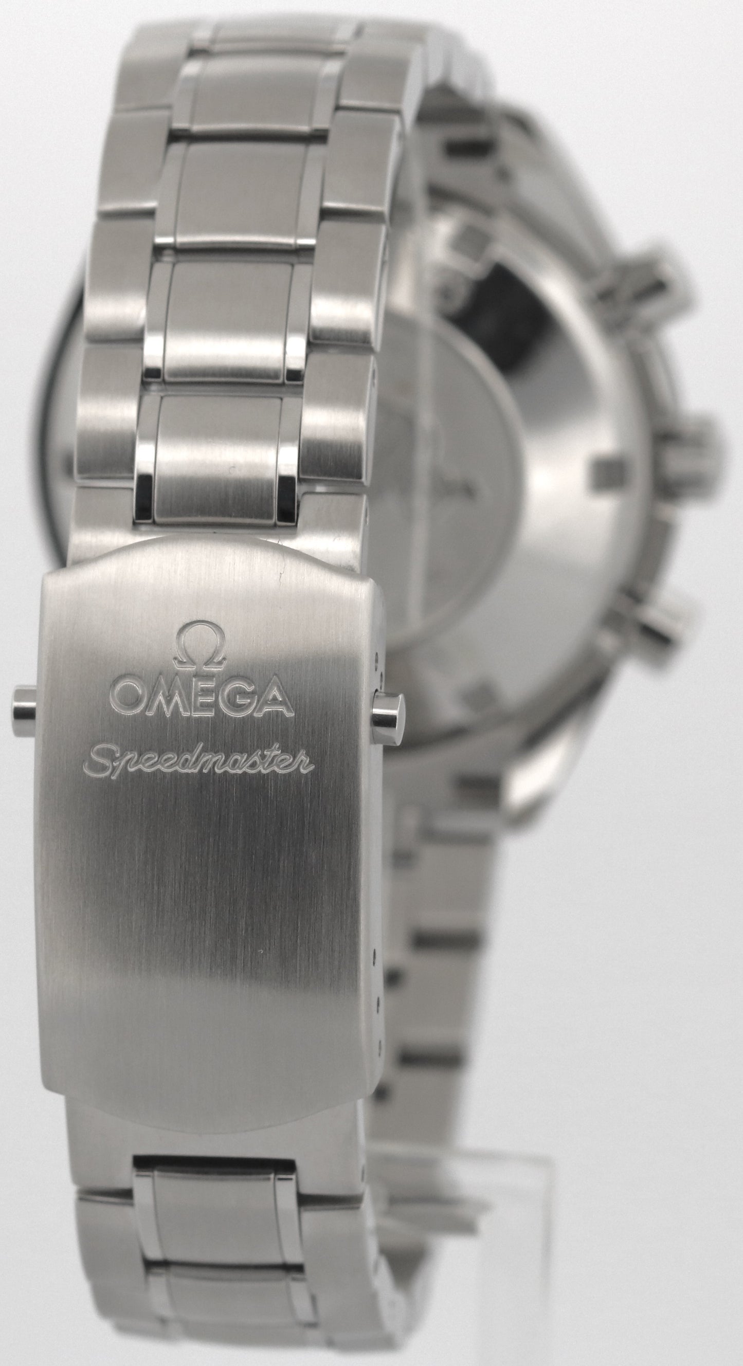 Omega Speedmaster Chronograph Date GRAY Steel 40mm Watch 323.30.40.40.06.001