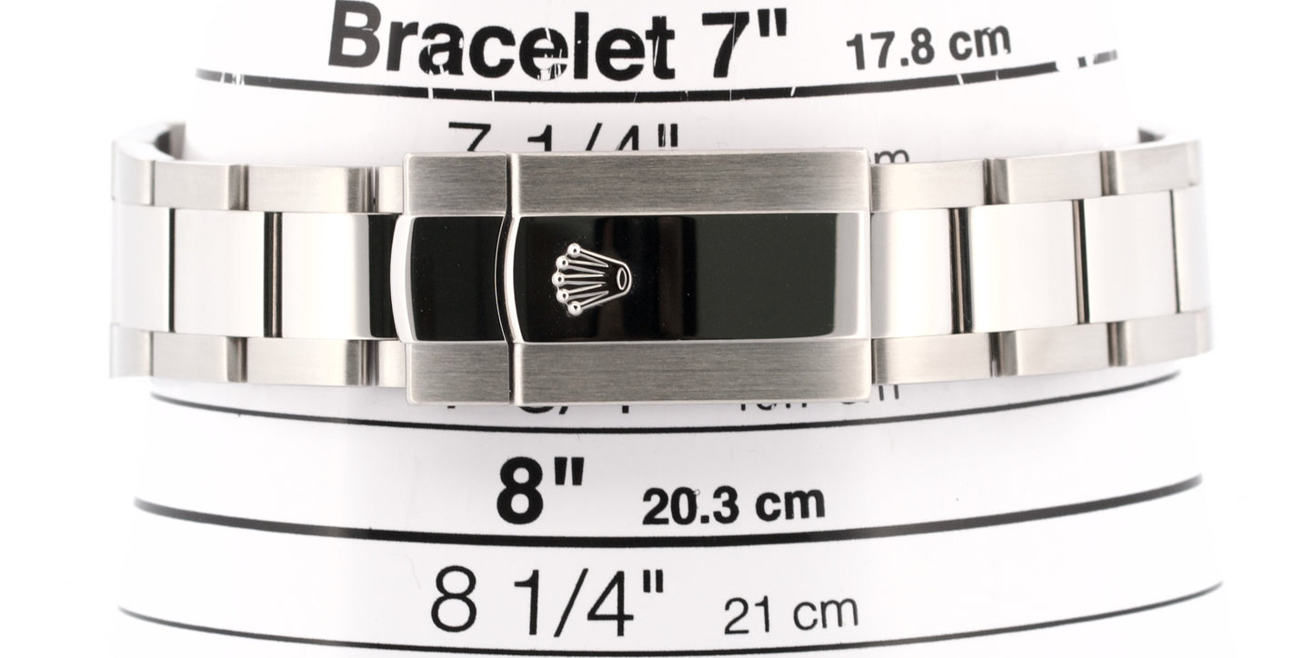 2023 PAPERS Rolex DateJust 41 WHITE ROMAN Stainless Steel 41mm 126300 BOX