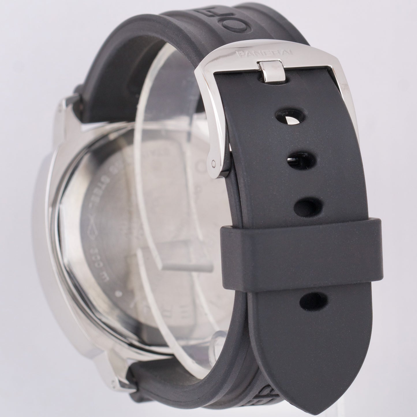 Panerai Luminor GMT PAM 23 Automatic Stainless Steel 44mm Rubber Watch PAM00023