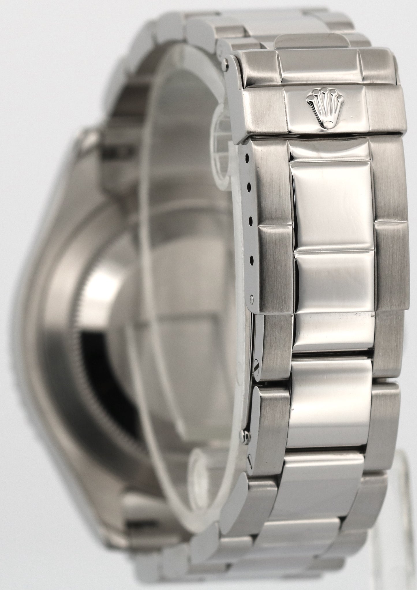 Rolex Yacht-Master PLATINUM Stainless Steel 40mm NO-HOLES Date YM1 Watch 16622