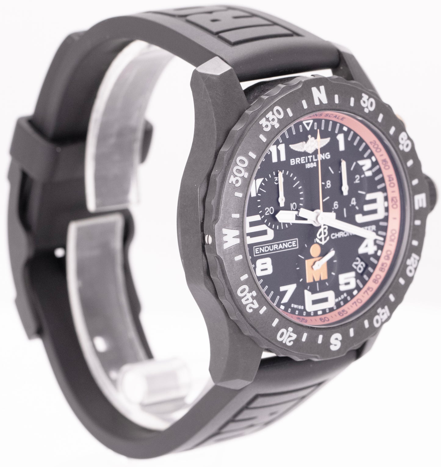 MINT Breitling Endurance Pro Ironman Finisher Breitlight X82310 44mm Watch B+P