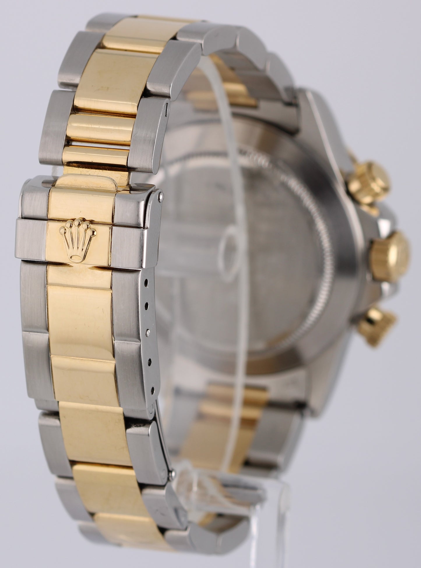 1993 Rolex Daytona Cosmograph ZENITH Two-Tone 18k Gold Steel Black 40mm 16523