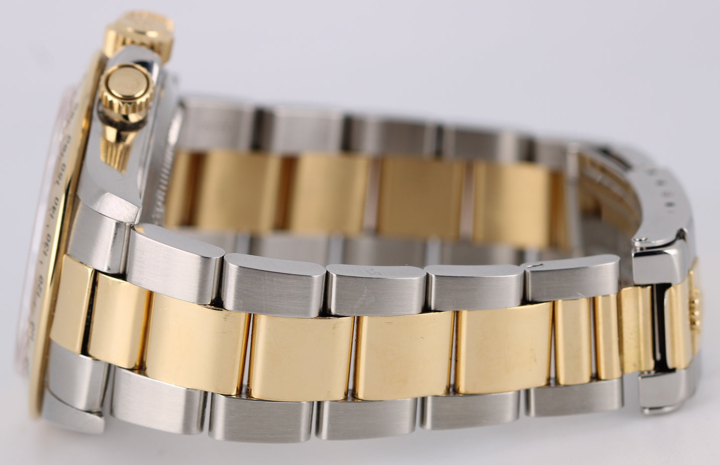 1993 Rolex Daytona Cosmograph ZENITH Two-Tone 18k Gold Steel Black 40mm 16523