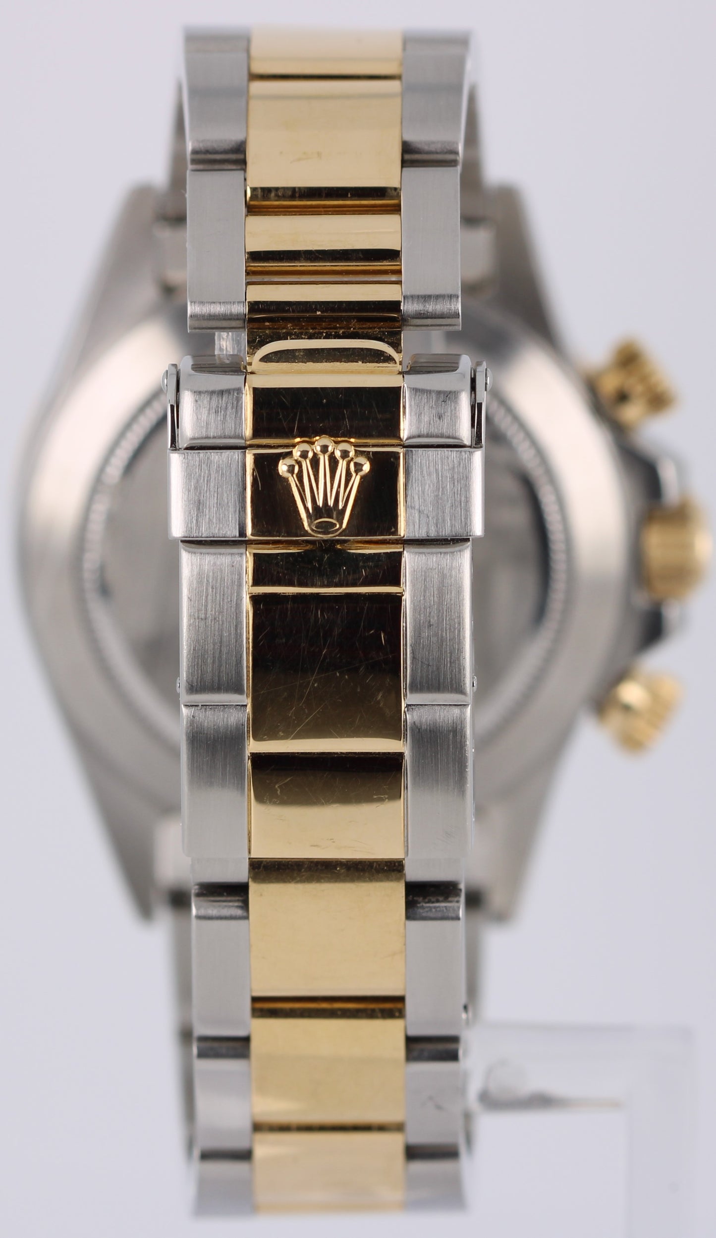 1993 Rolex Daytona Cosmograph ZENITH Two-Tone 18k Gold Steel Black 40mm 16523