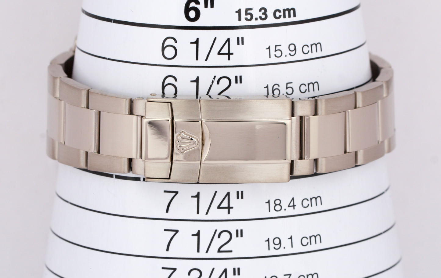 Rolex Daytona Cosmograph BLACK RACING Red 18K White Gold Oyster Watch 116509