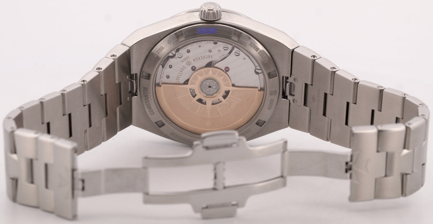 2018 PAPERS Vacheron Constantin Overseas BLUE 41mm Stainless Steel 4500V BOX