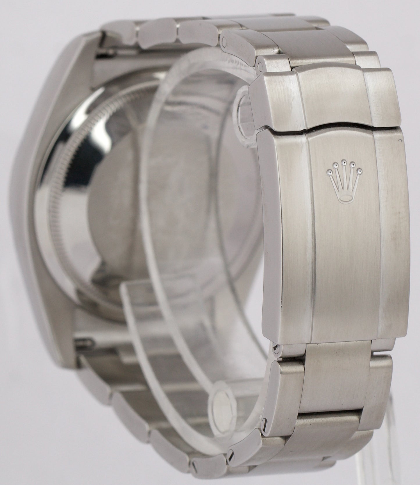 MINT PAPERS Rolex Oyster Perpetual GRAPE Purple Stainless 3-6-9 36mm 116000 BOX