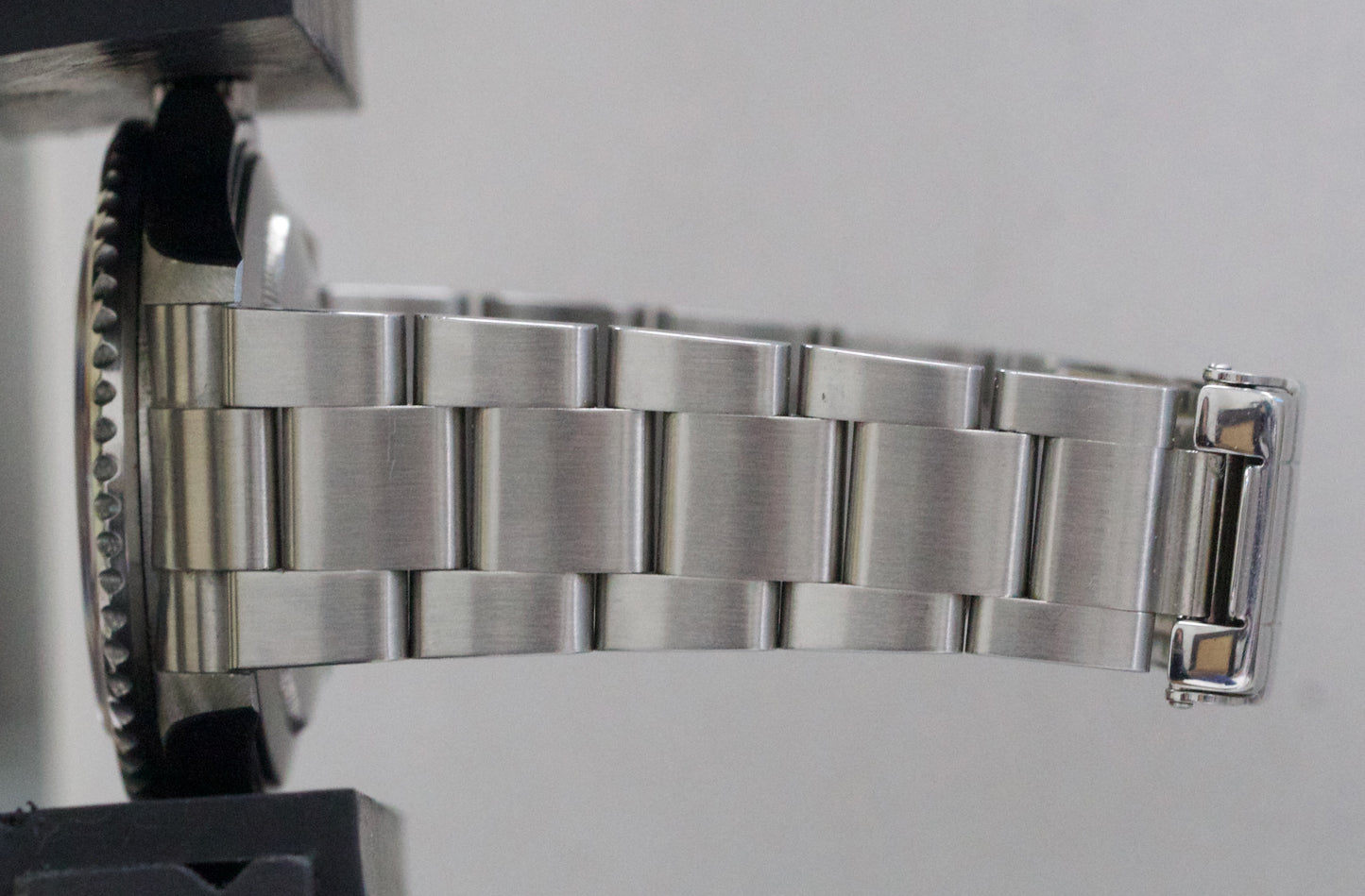 UNPOLISHED Rolex GMT-Master II 40mm PEPSI Red Blue RECTANGLE DIAL Steel 16710