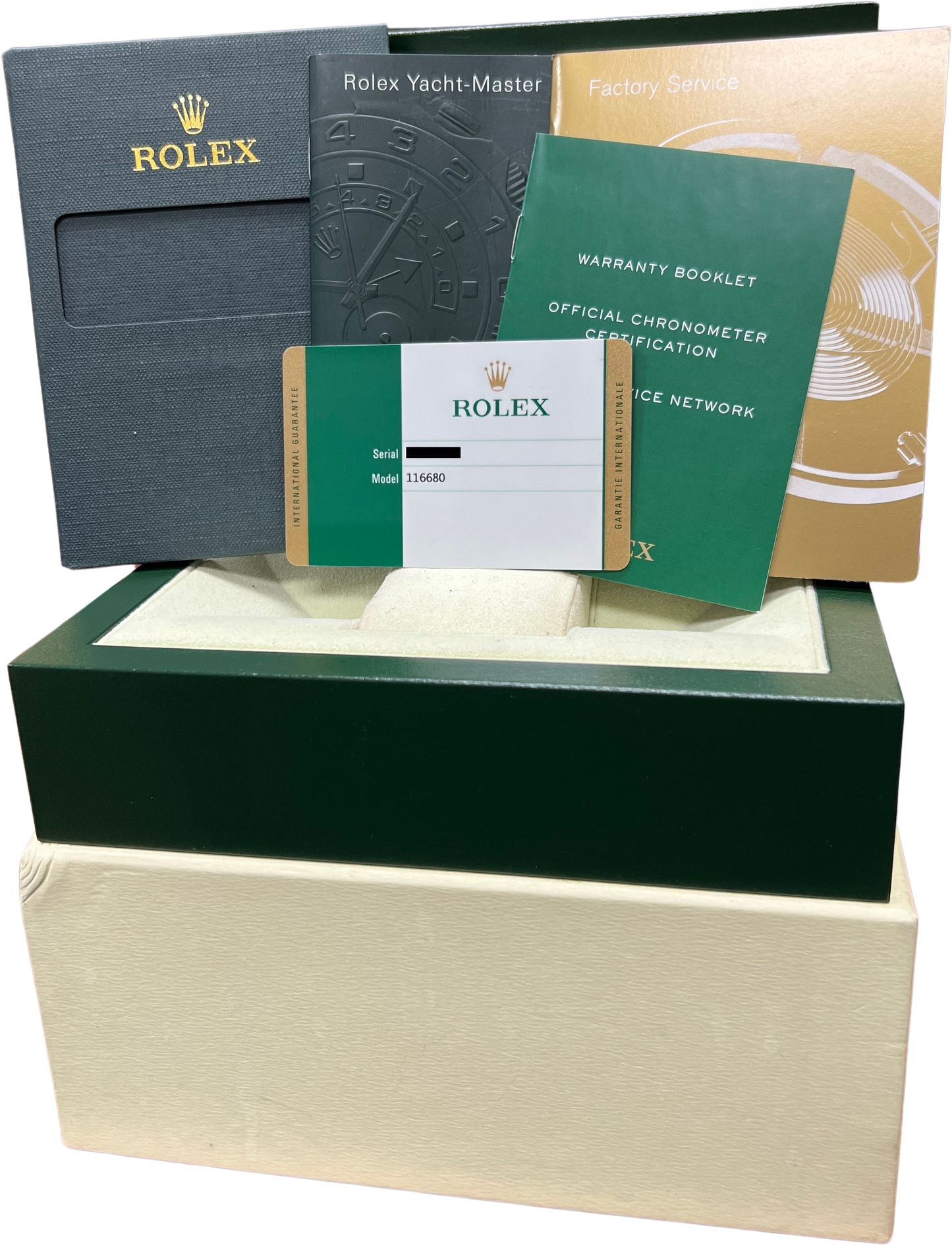 MINT 2016 PAPERS Rolex Yacht-Master II 44mm White Steel Blue Watch 116680 BOX