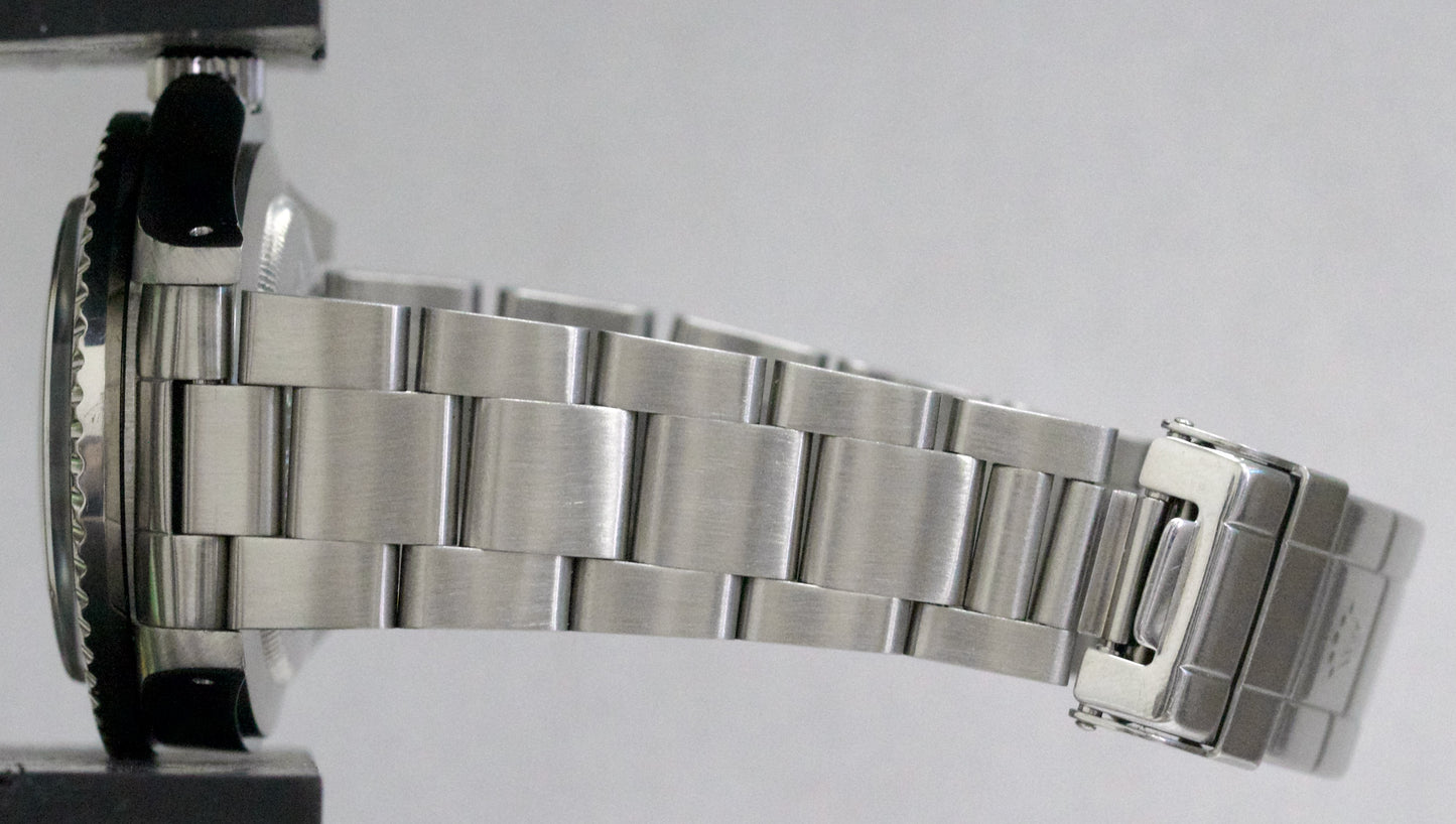 1982 PAPERS Rolex Sea-Dweller Black PATINA 40mm Stainless Steel Watch 1665 BOX