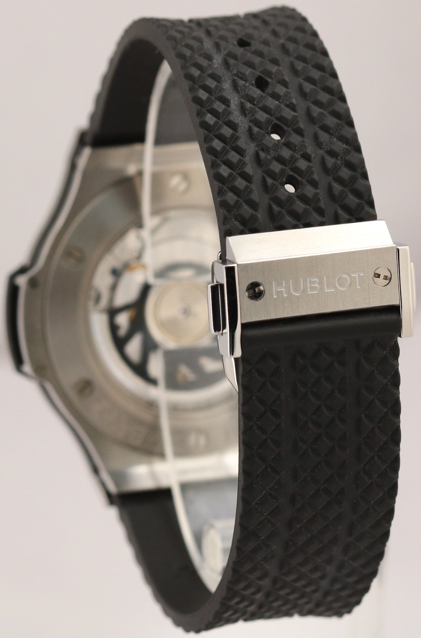MINT Hublot Big Bang Black Original 341.SB.131.RX Black Steel Ceramic 41mm Watch