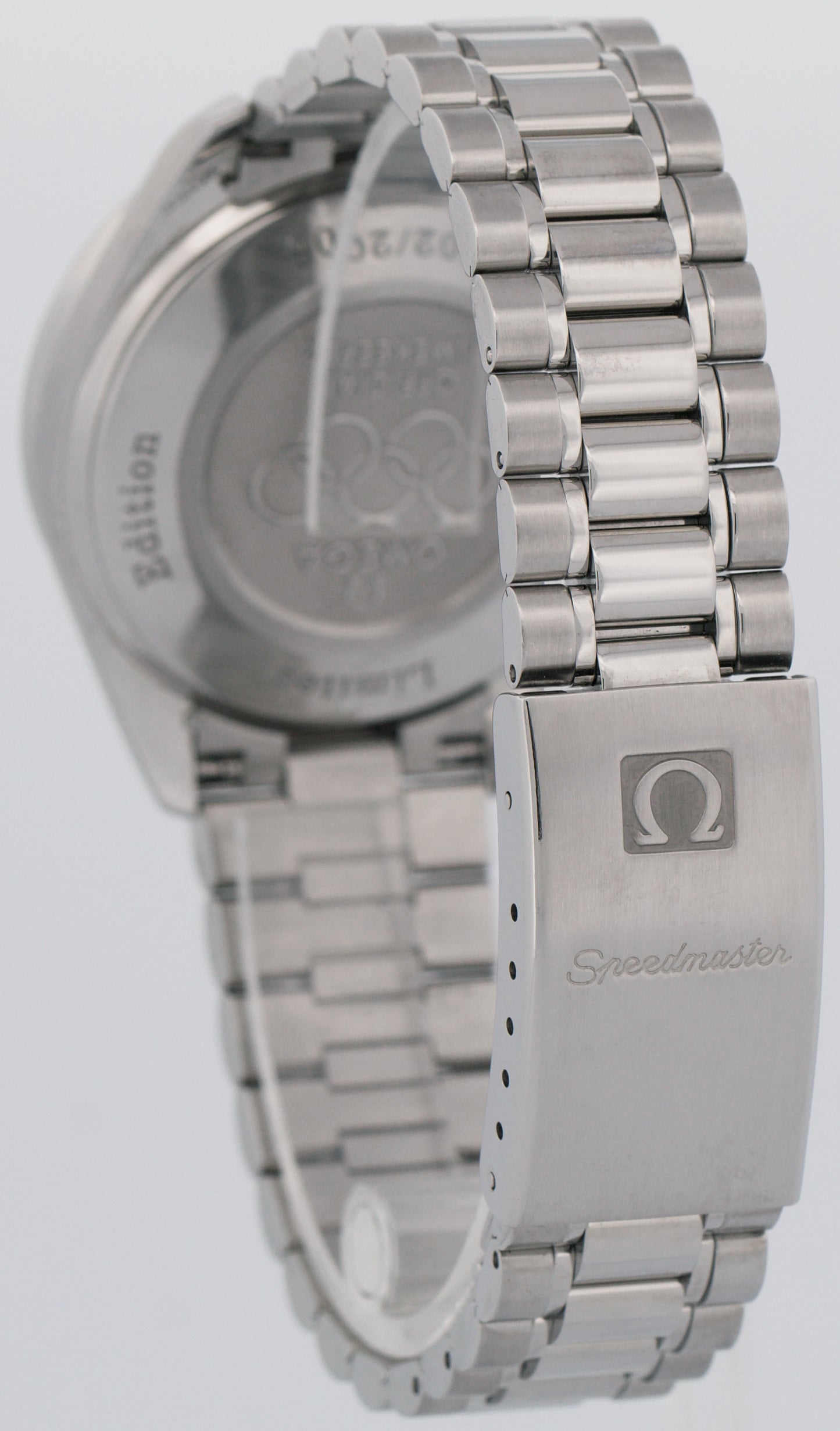 PAPERS Omega Speedmaster Reduced TORINO OLYMPICS 39mm Chronograph 3538.30 BOX