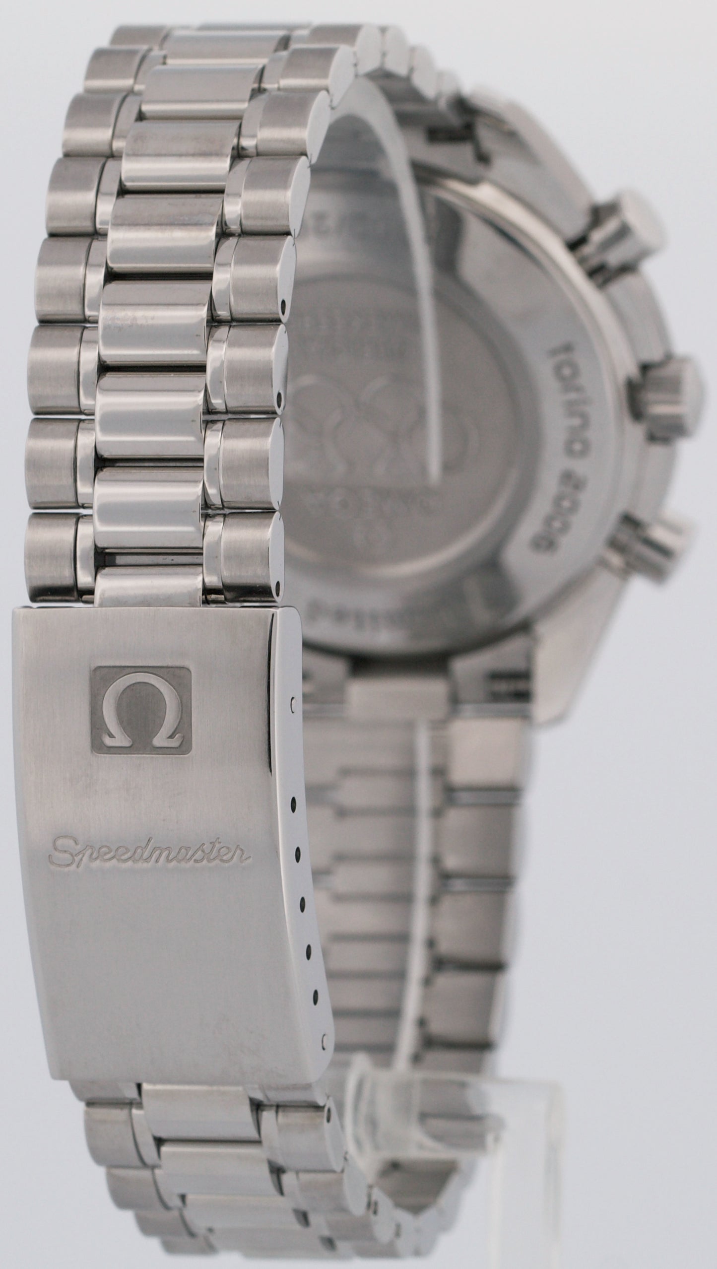 PAPERS Omega Speedmaster Reduced TORINO OLYMPICS 39mm Chronograph 3538.30 BOX