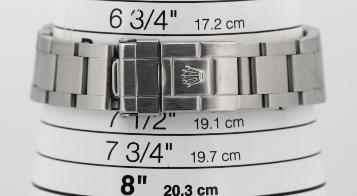 2001 PAPERS Rolex GMT-Master II COKE Red Black Steel OYSTER 40mm 16710 Watch BOX