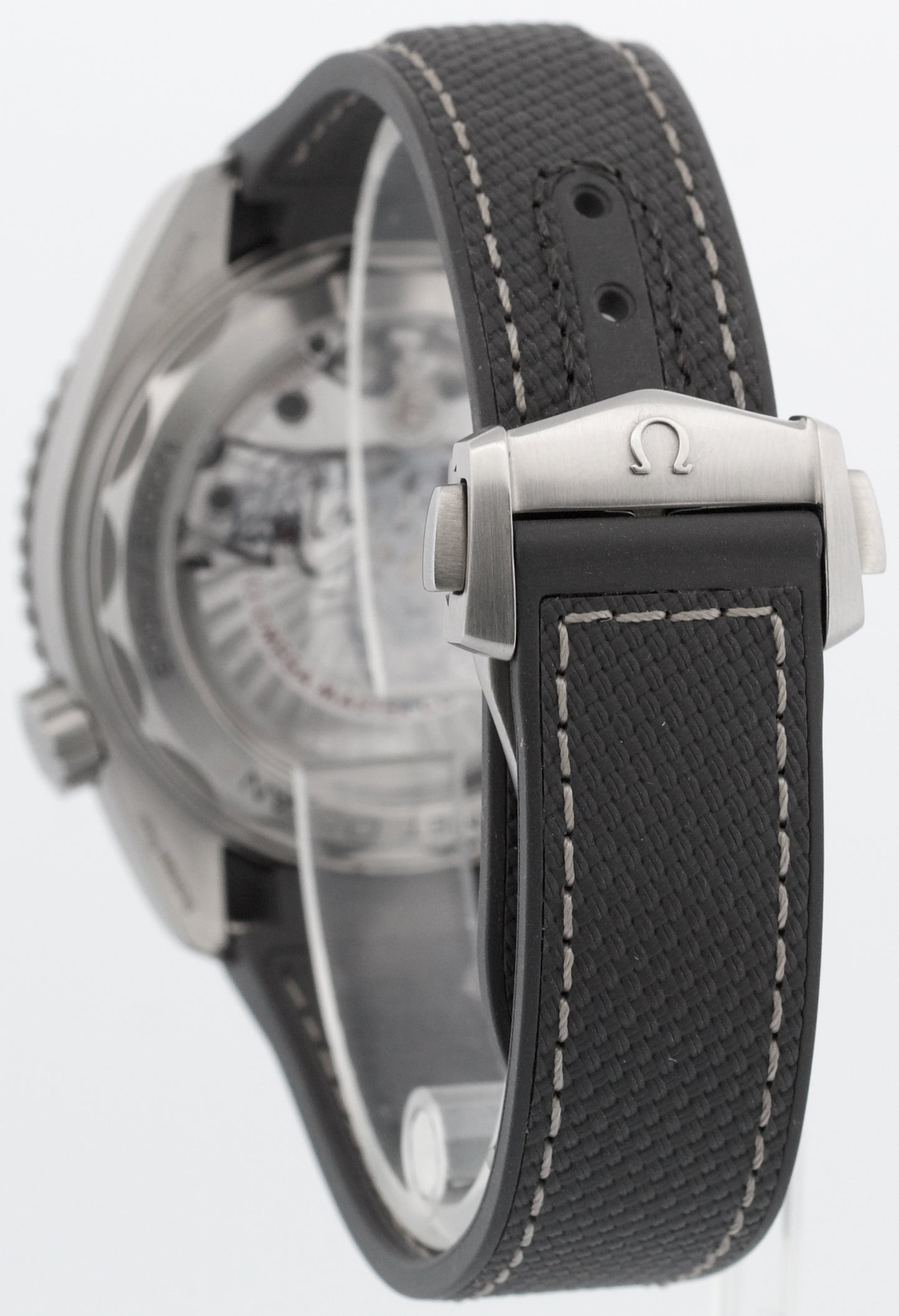 2024 PAPERS Omega Seamaster Planet Ocean 600M GRAY Steel 215.32.44.21.01.002 BOX