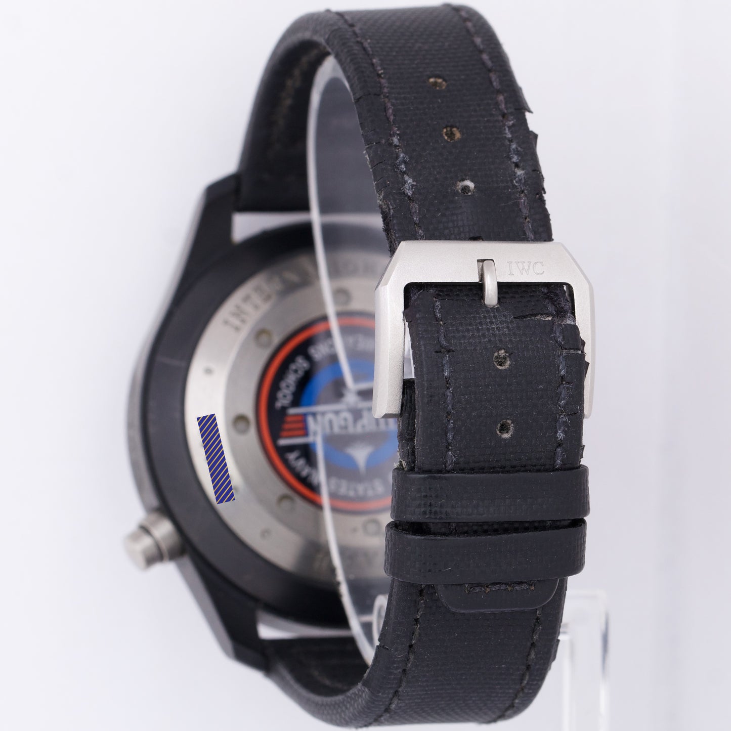 IWC Pilot TOP GUN Double Chronograph 46mm Black Ceramic Titanium Date IW379901