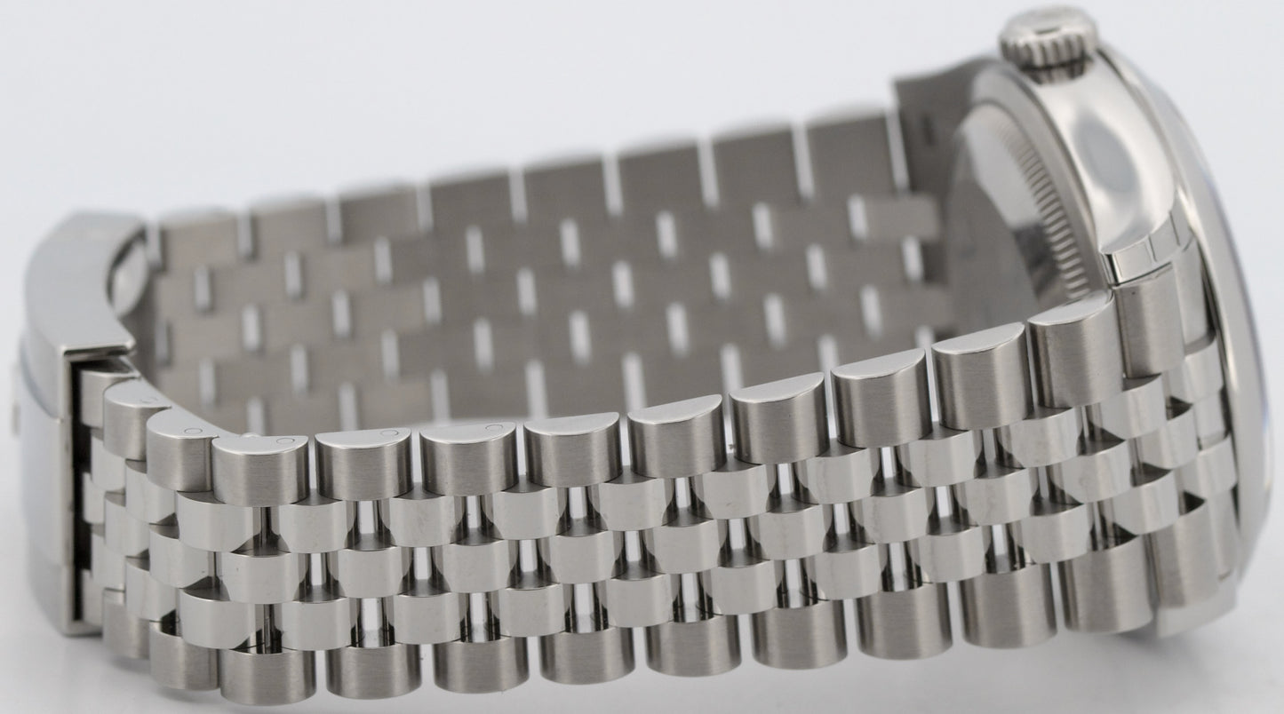 NEW 2025 PAPERS Rolex DateJust MINT GREEN Steel JUBILEE 36mm Watch 126200 BOX