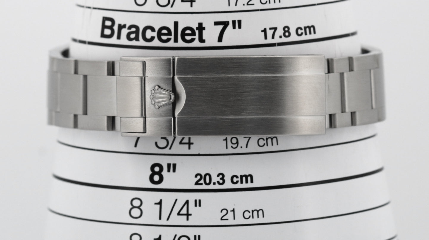 PAPERS Rolex Submariner No-Date Steel 40mm BLACK Ceramic Steel Watch 114060 BOX