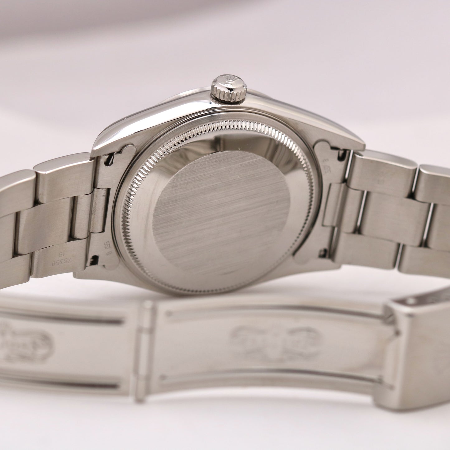 Rolex Oyster Perpetual Air-King 34mm BLUE Stainless Steel Oyster Watch 14000M