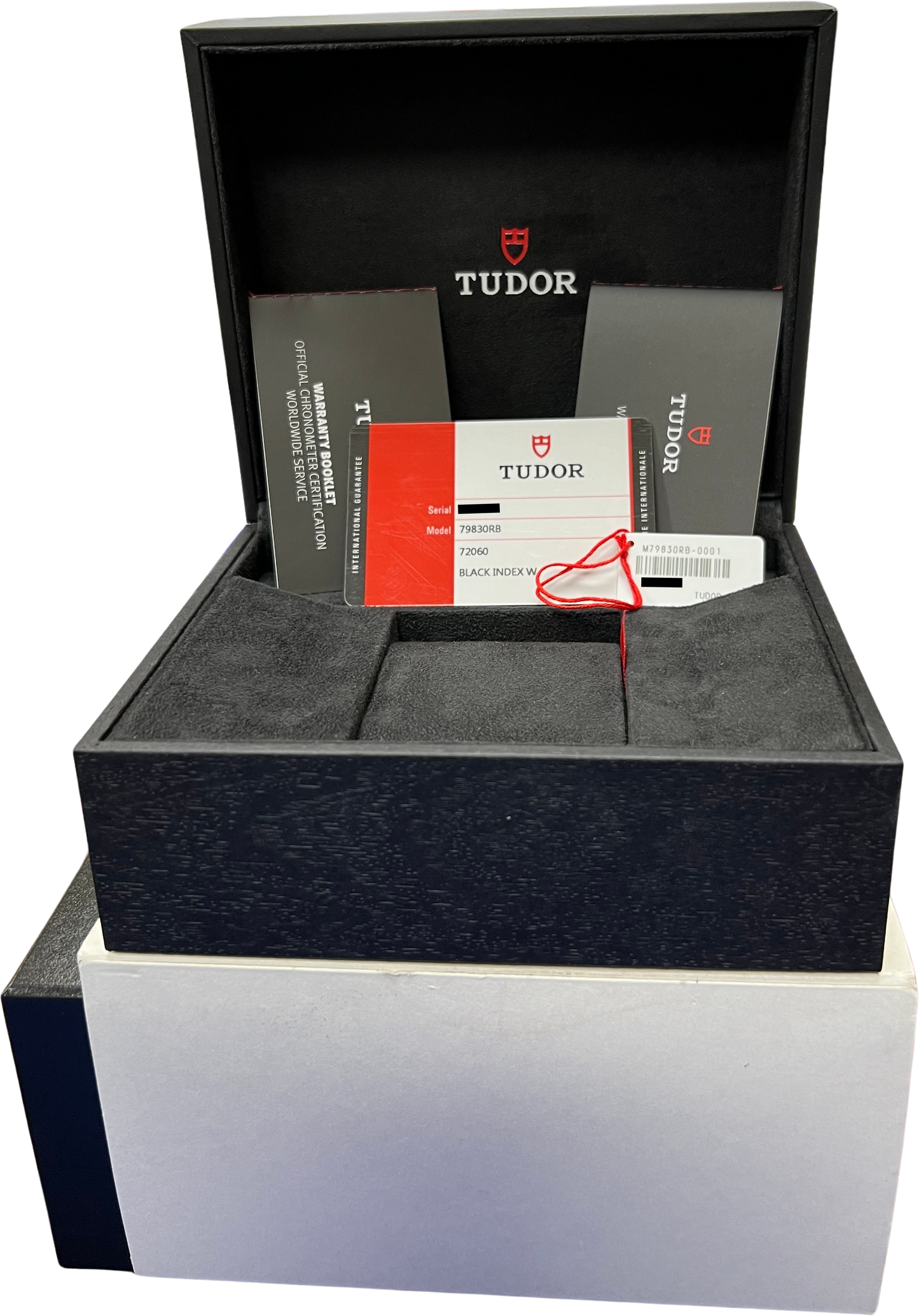 PAPERS Tudor Black Bay 41 GMT 41mm PEPSI Red Blue Stainless Steel 79830 RB BOX