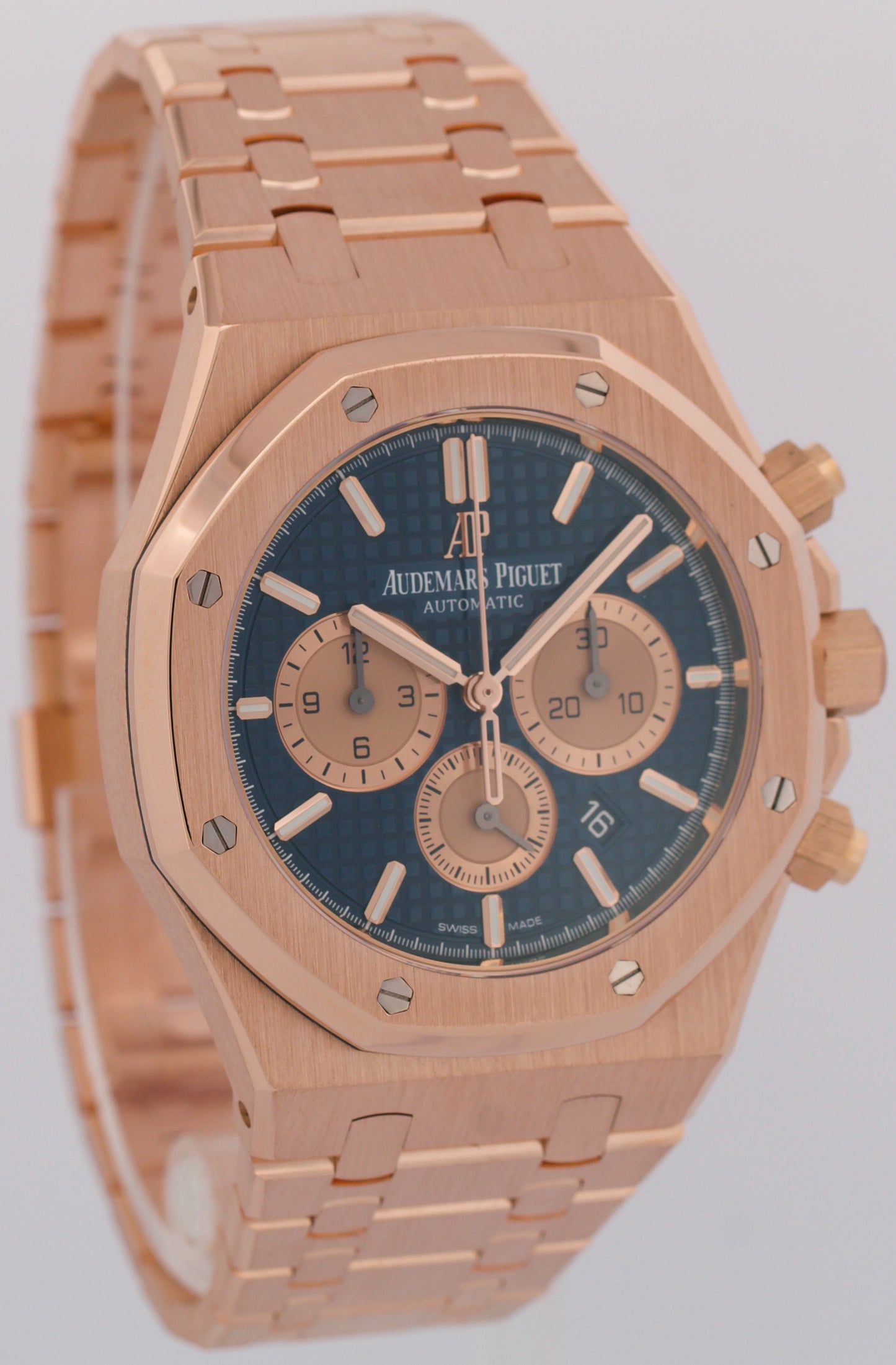 Audemars Piguet Royal Oak Chronograph BLUE 18K Gold 41mm 26331OR.OO.1220OR.01