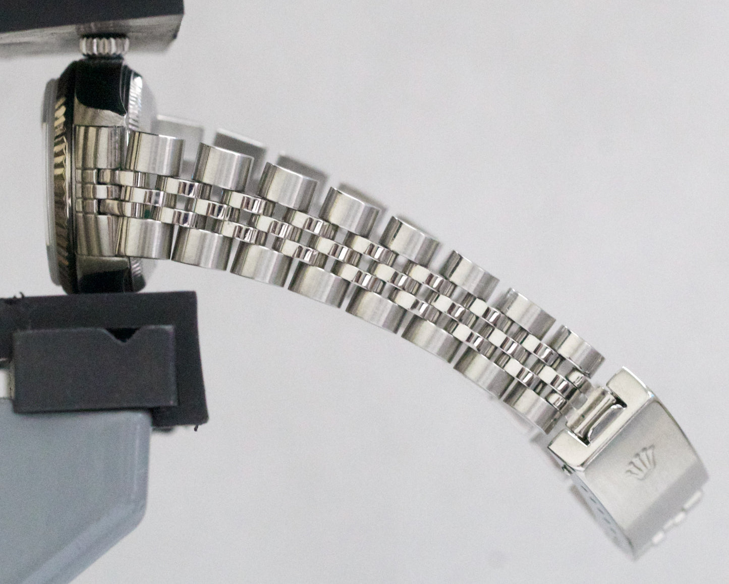 PAPERS Rolex DateJust 26mm SILVER DIAMOND 18K White Gold Steel JUBILEE 79174 BOX