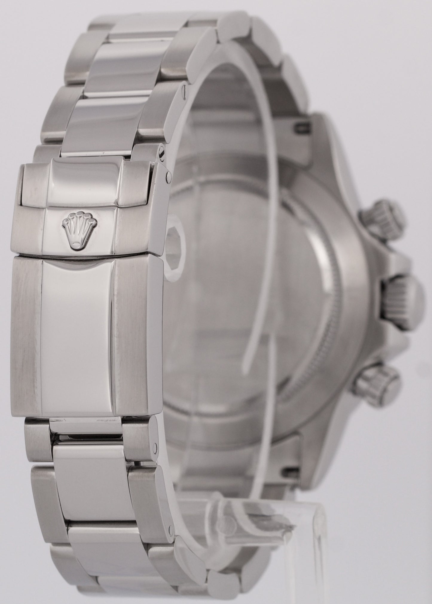 Rolex Daytona Cosmograph WHITE Chronograph Stainless Steel Watch 40mm 116520