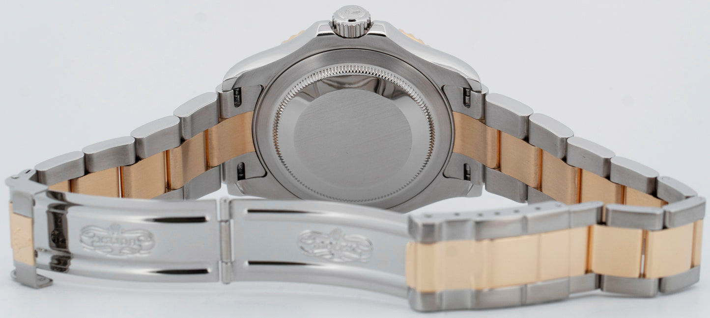 MINT PAPERS Rolex Yacht-Master 40mm TAHITIAN MOP 18K Gold Two-Tone 16623 Watch