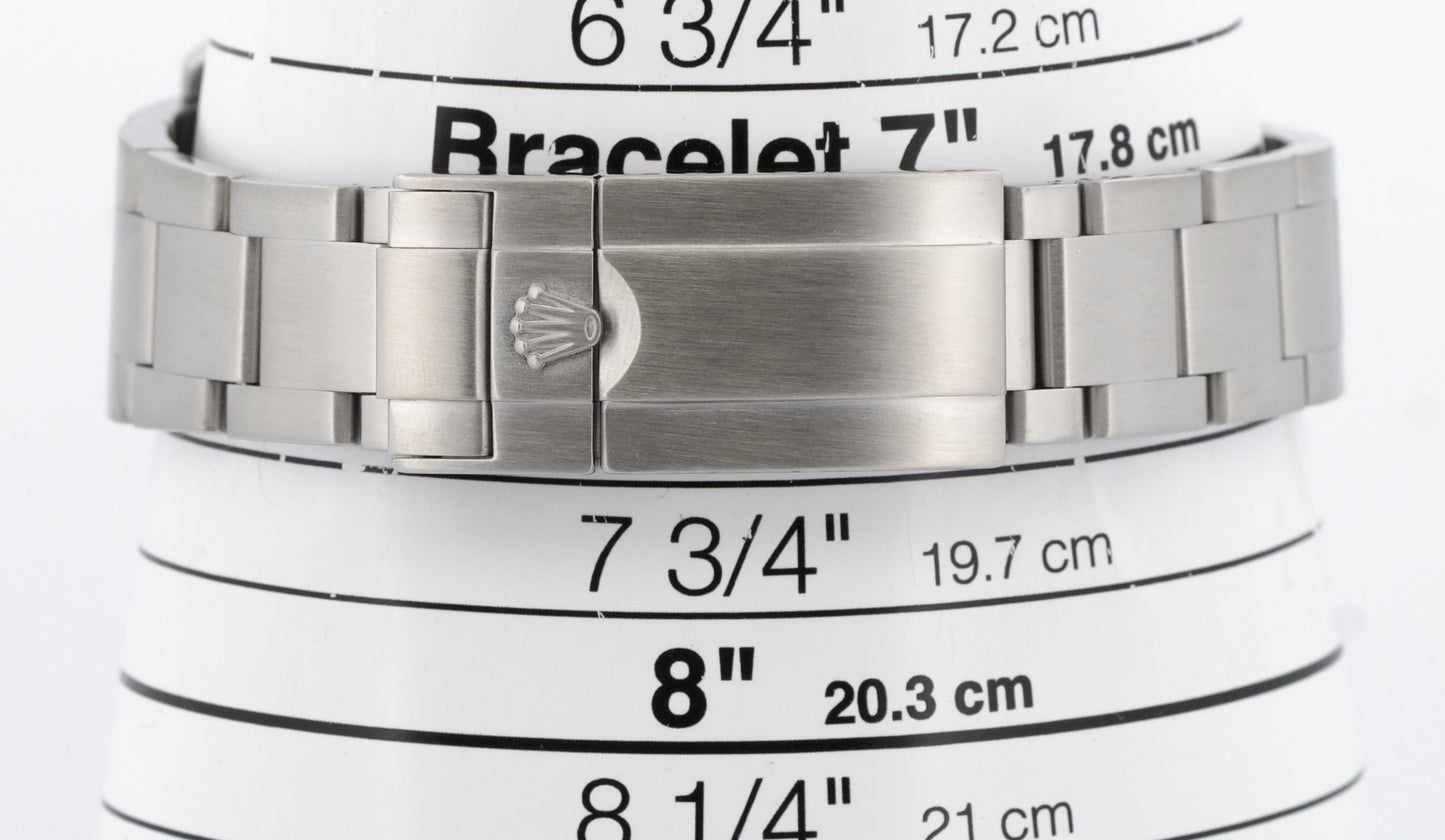 Rolex Explorer I 214270 Black Stainless Steel 39mm 3-6-9 MK1 Automatic Watch