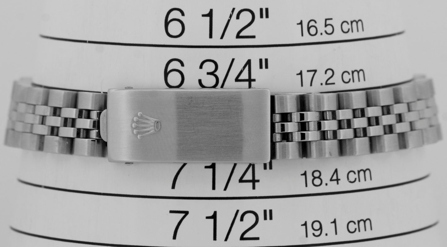 PAPERS Rolex Oyster Perpetual Silver POOL INTAIRDRIL Steel 24mm Watch 67180 BOX