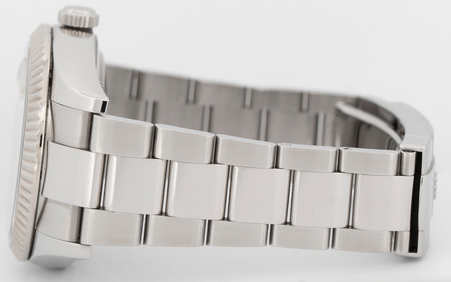 PAPERS Rolex Sky-Dweller WHITE Gold Stainless Steel 42mm 326934 Oyster Watch BOX