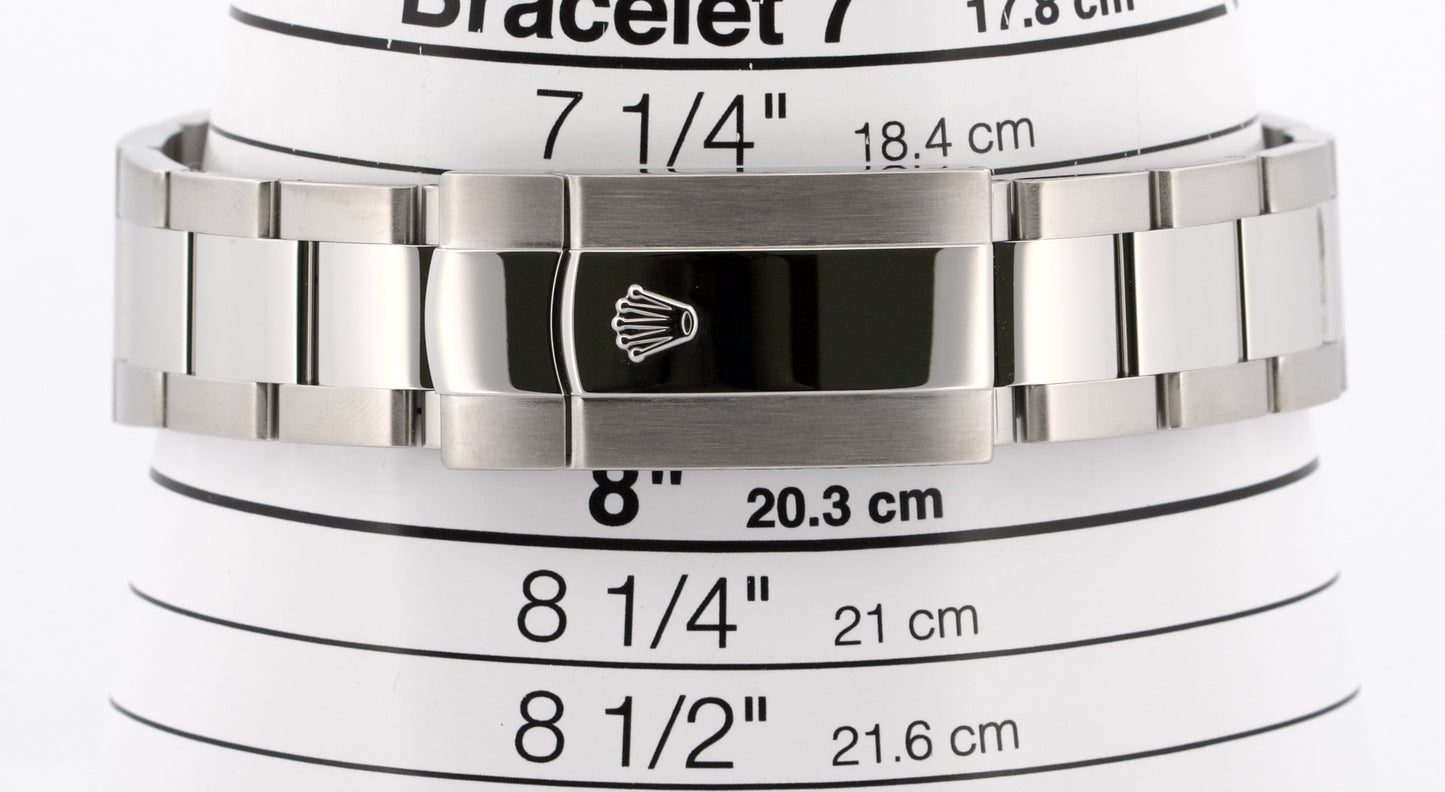 2018 PAPERS Rolex Sky-Dweller BLUE Steel 18K White Gold 42mm OYSTER 326934 BOX