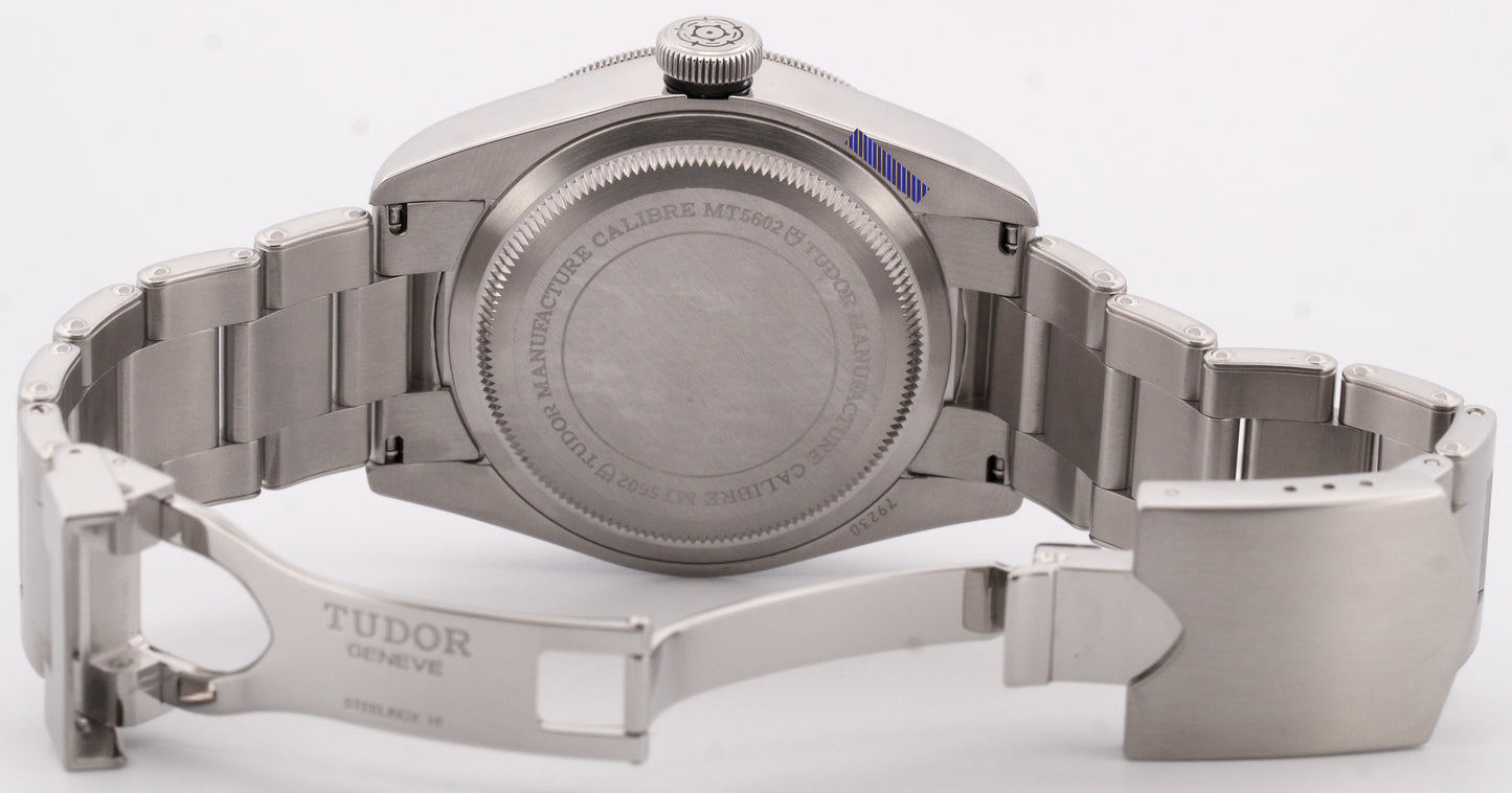 2020 PAPERS Tudor Black Bay BLACK Stainless Steel Watch 41mm 79230N BOX