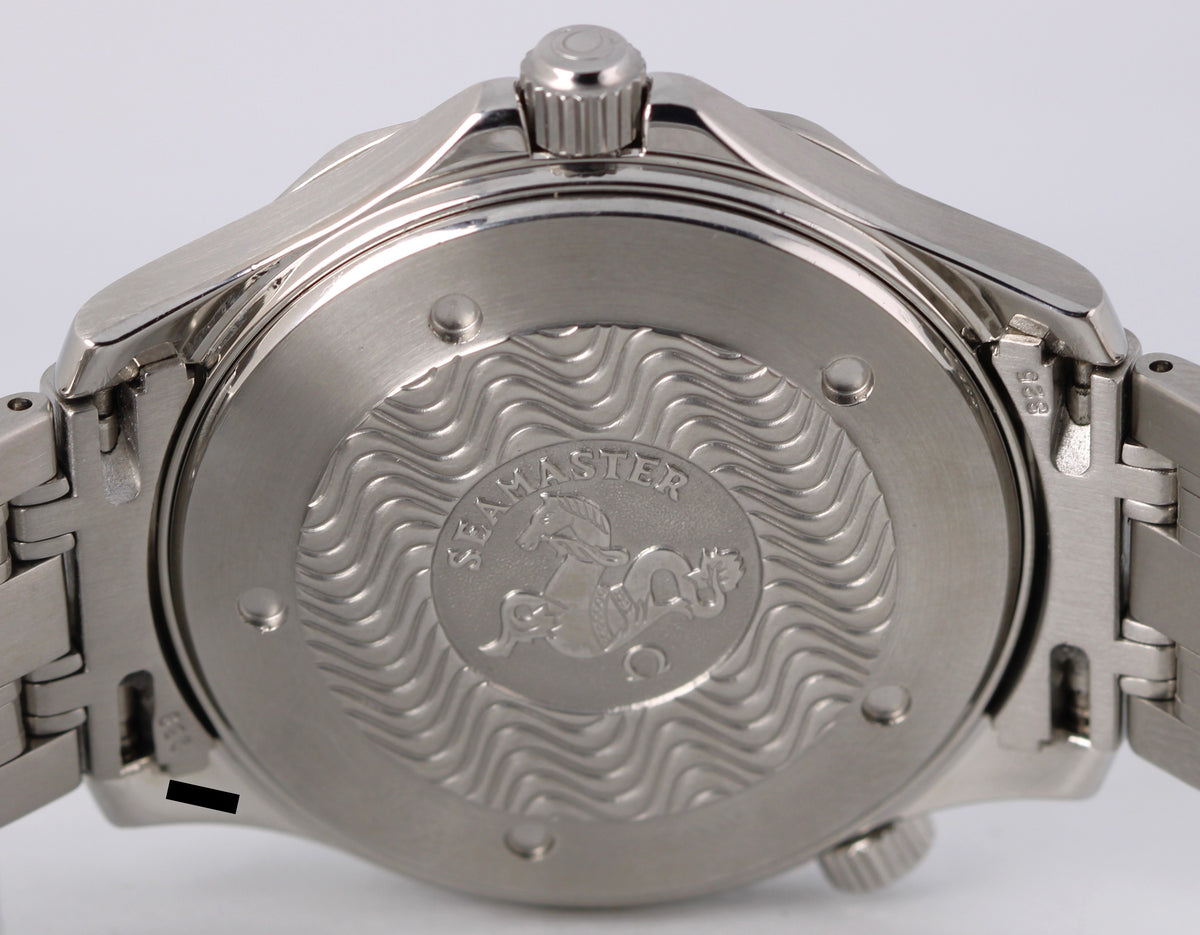 Omega Seamaster 300m 2255.80.00 Electric Blue Wave 41mm Stainless Steel Watch