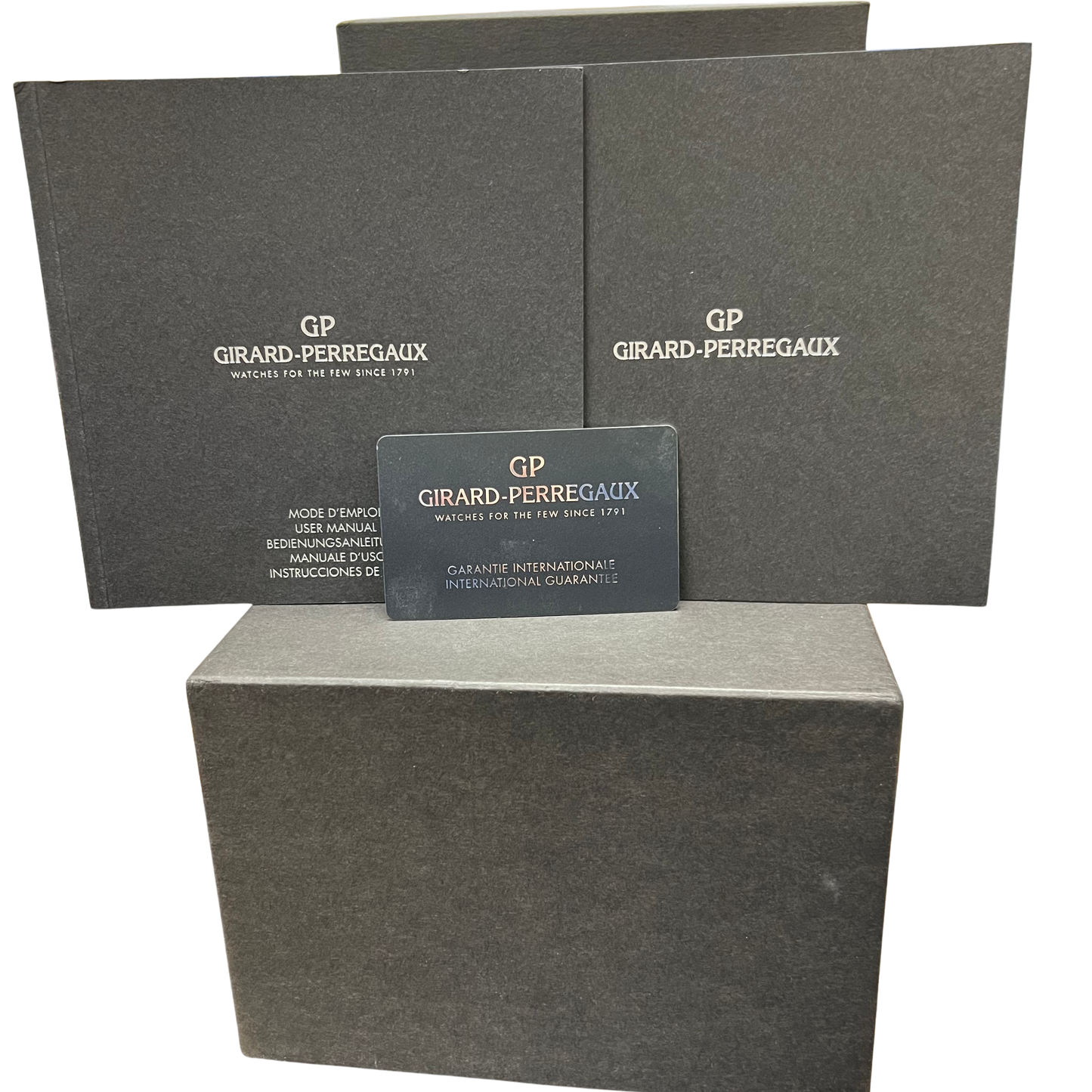 PAPERS Girard Perregaux Laureato Rallye Monte Carlo Titanium 46mm 80178 BOX