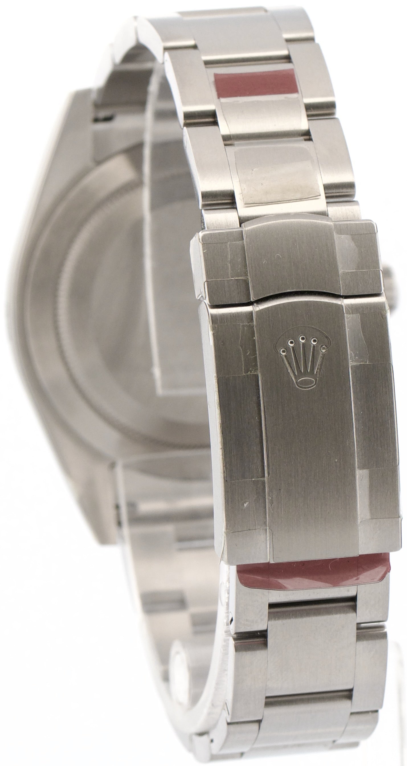 NOS STICKERED 2019 PAPERS Rolex Oyster Perpetual WHITE 39mm 114300 Steel BOX