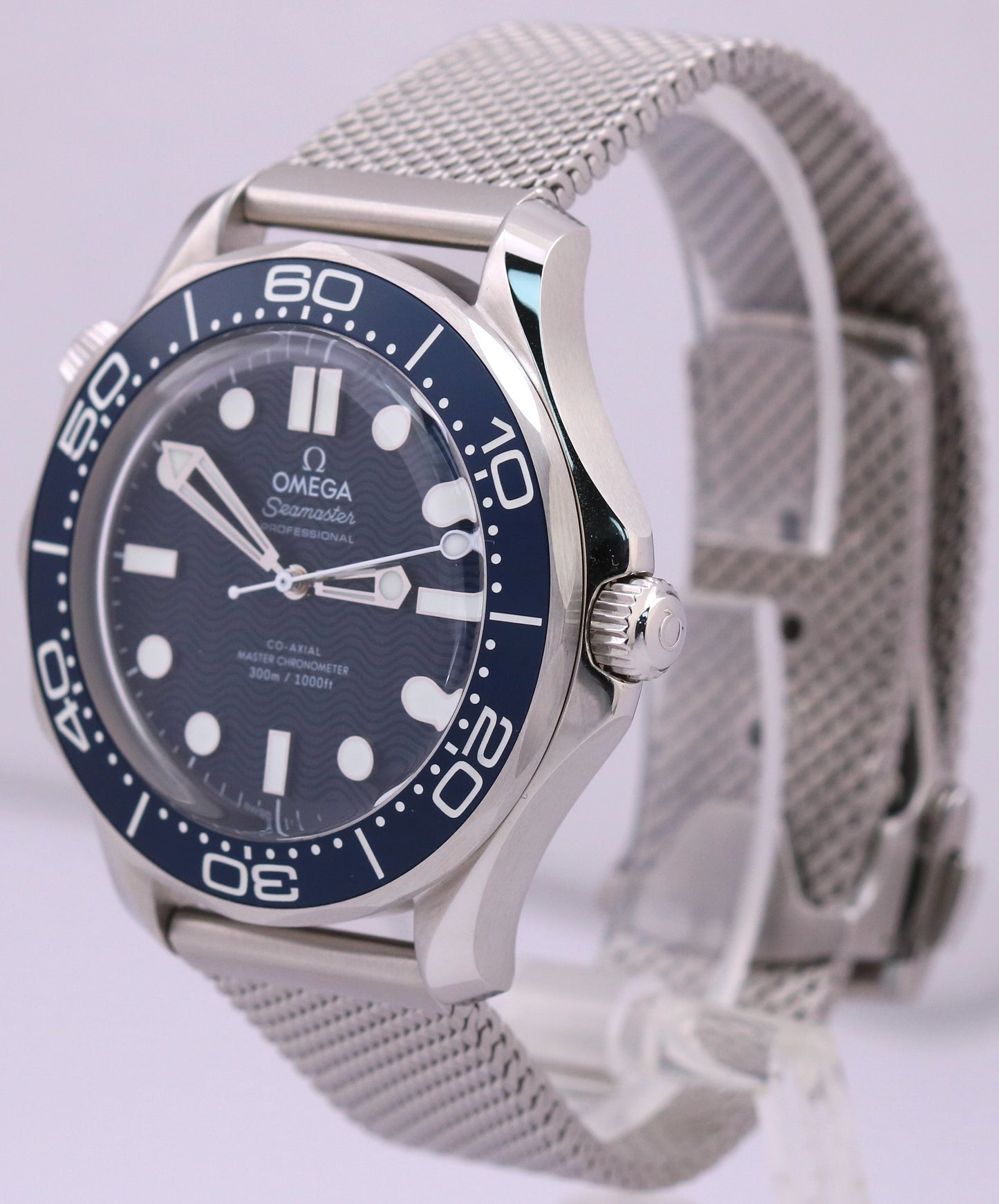 2025 PAPERS Omega Seamaster James Bond 60th Anniversary 210.30.42.20.03.002 BOX