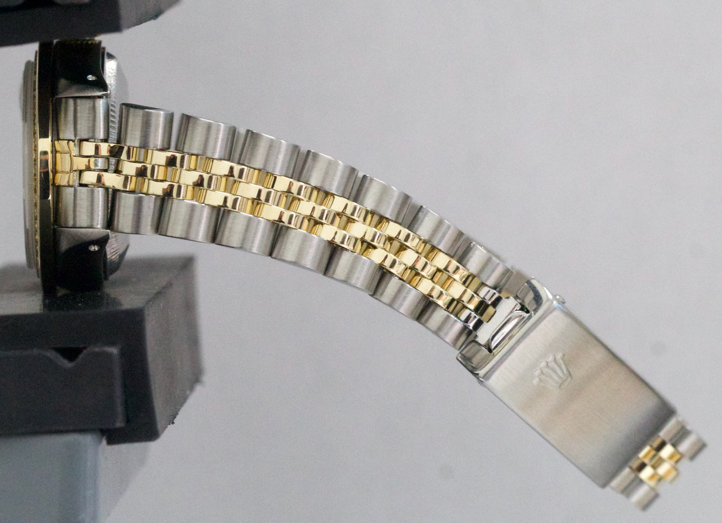 Ladies Rolex DateJust 26mm MOP DIAMOND 18K Gold Steel Two-Tone JUBILEE 6916