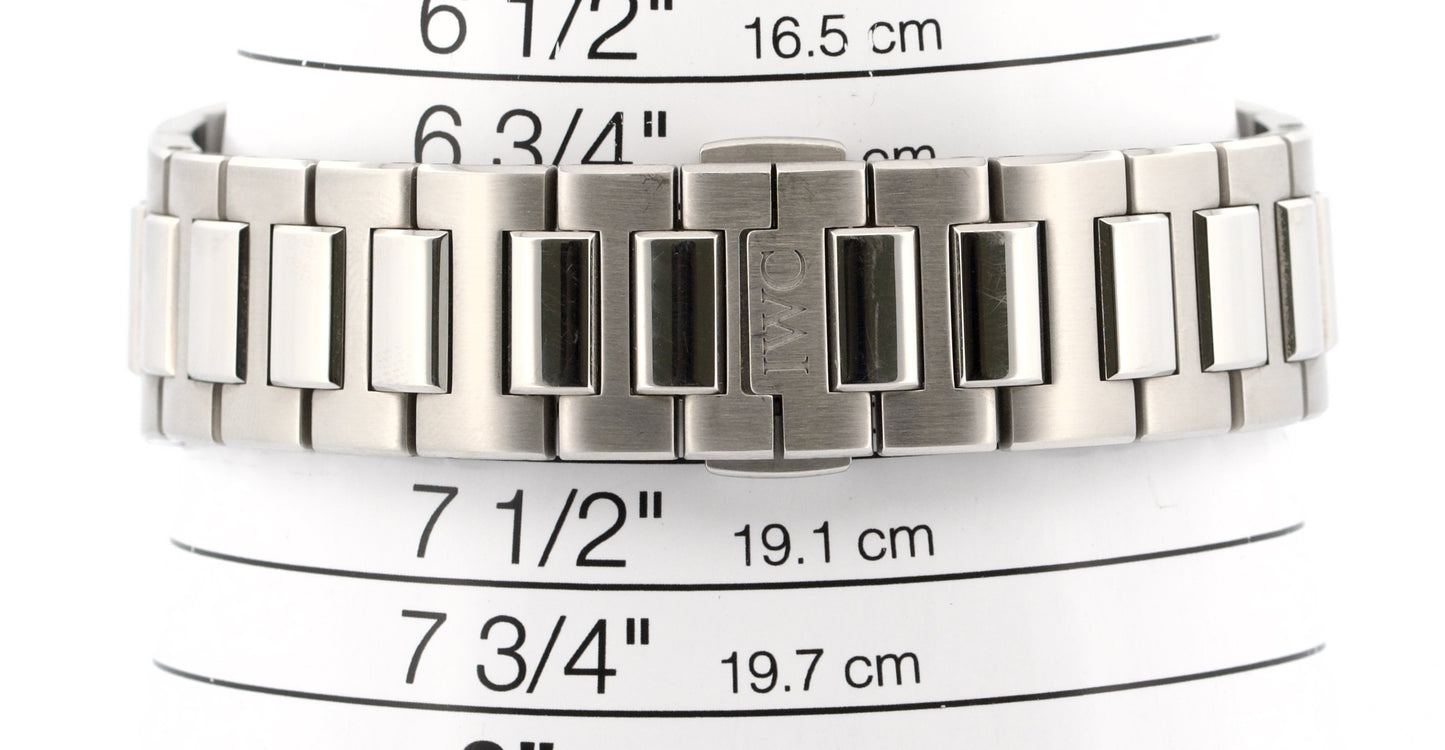 UNPOLISHED 2023 PAPERS IWC Ingenieur Stainless Steel AQUA Teal 40mm IW328903 BOX