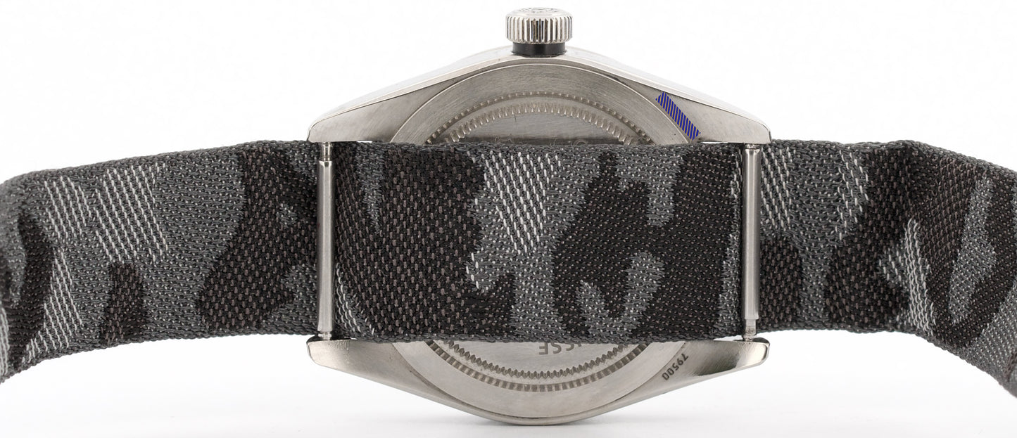 2020 PAPERS Tudor Heritage Black Bay Black Steel Camo Canvas 36mm 79500 BOX