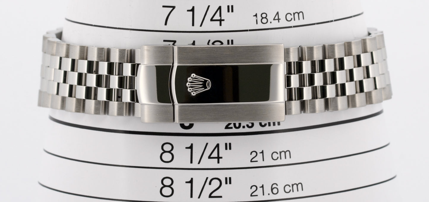 2025 PAPERS Rolex DateJust 36mm WIMBLEDON 18K Gold Steel JUBILEE 126234 BOX