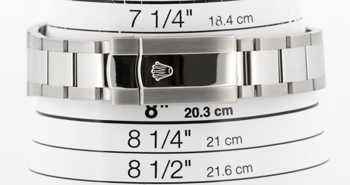 2015 Rolex DateJust II 116334 Matte Black Roman Steel 18K Fluted 41mm Box Papers