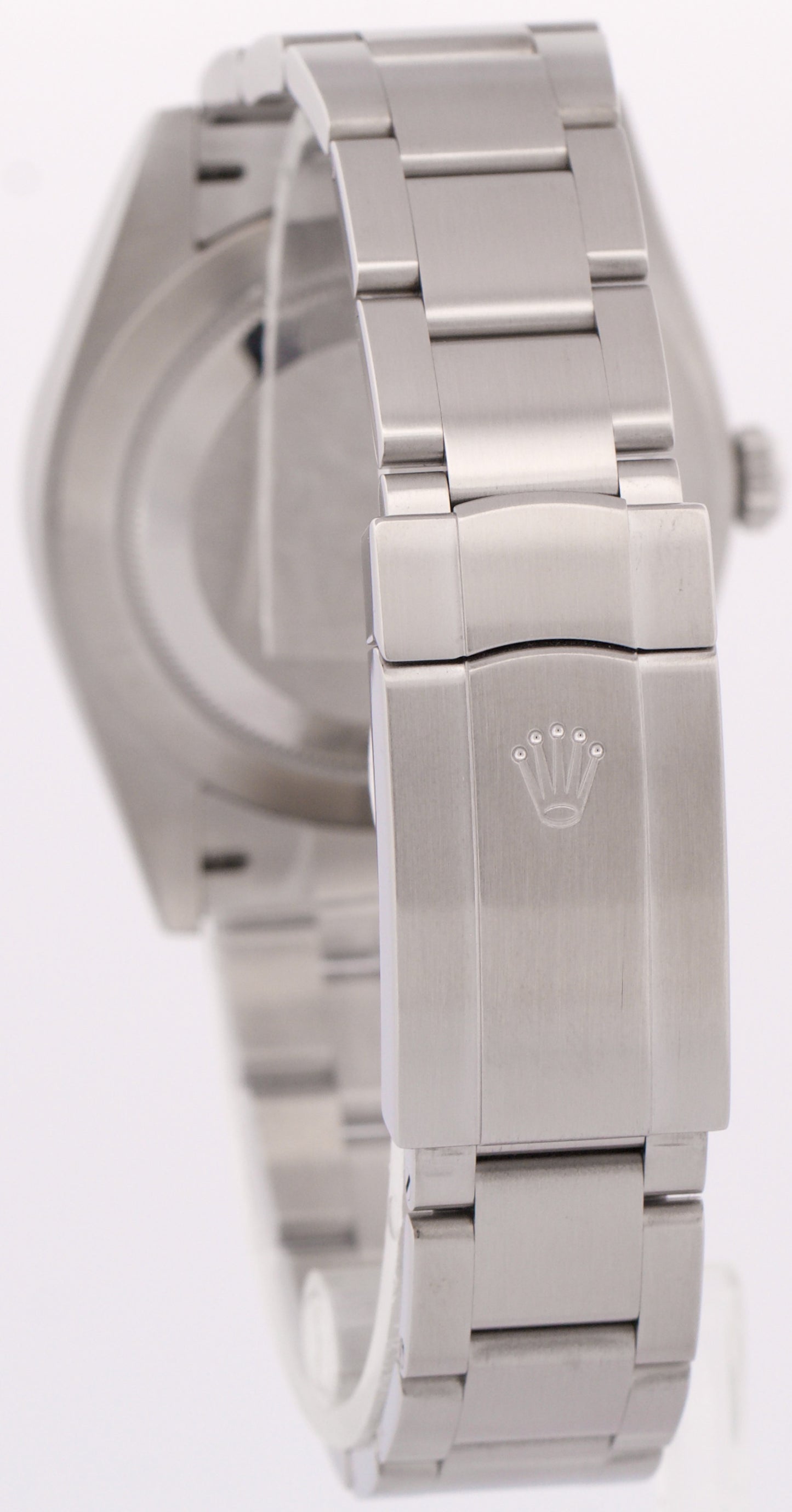 Rolex Oyster Perpetual 41mm TURQUOISE BLUE Stainless Steel Oyster Watch 124300
