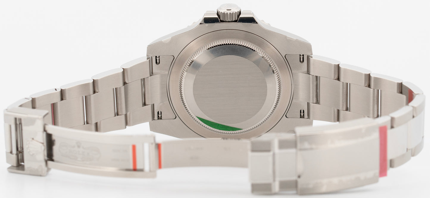 UNWORN STICKERED PAPERS Rolex GMT-Master II BATMAN 40mm Watch 126710 BLNR BOX